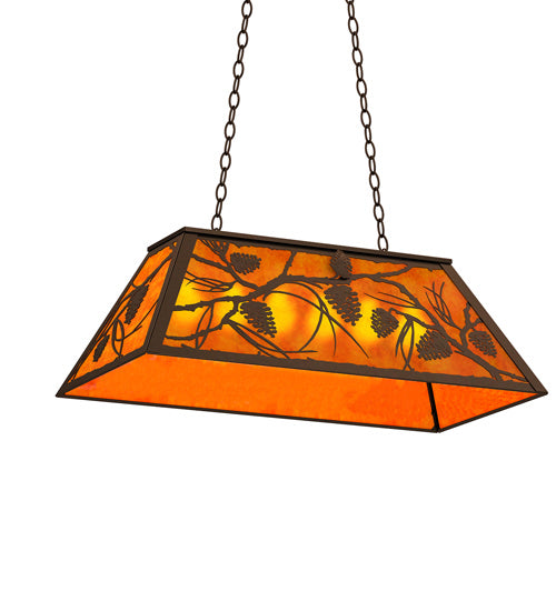 Meyda Tiffany 234377 Six Light Pendant, Timeless Bronze
