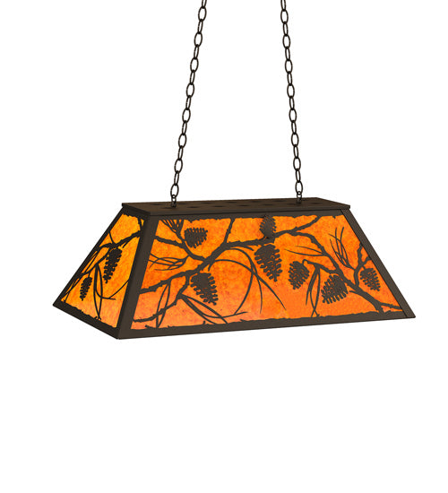 Meyda Tiffany 234380 Six Light Pendant, Oil Rubbed Bronze