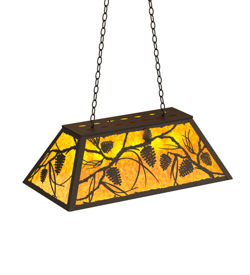 Meyda Tiffany 234380 Six Light Pendant, Oil Rubbed Bronze