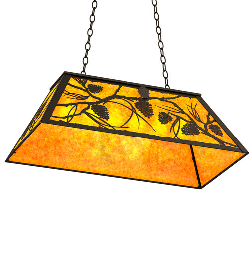 Meyda Tiffany 234380 Six Light Pendant, Oil Rubbed Bronze