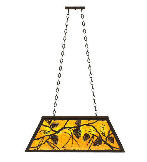 Meyda Tiffany 234380 Six Light Pendant, Oil Rubbed Bronze
