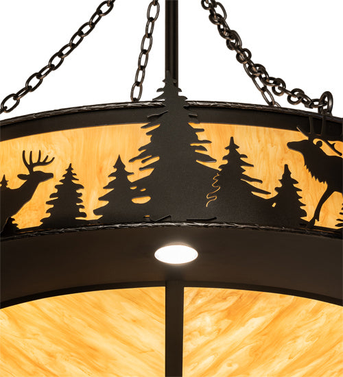 Meyda Tiffany 237939 LED Pendant, Exterior Oil Rubbed Bronze
