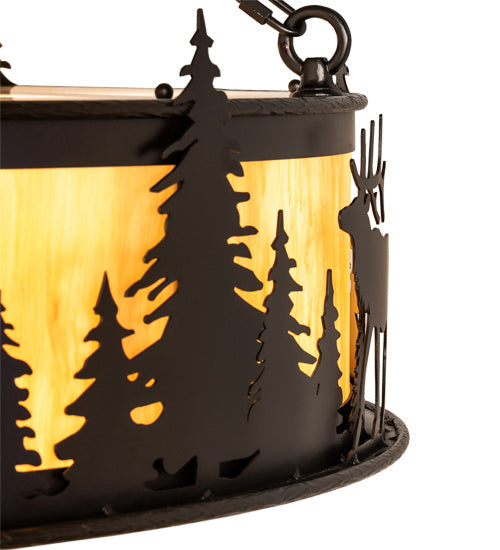 Meyda Tiffany 237939 LED Pendant, Exterior Oil Rubbed Bronze