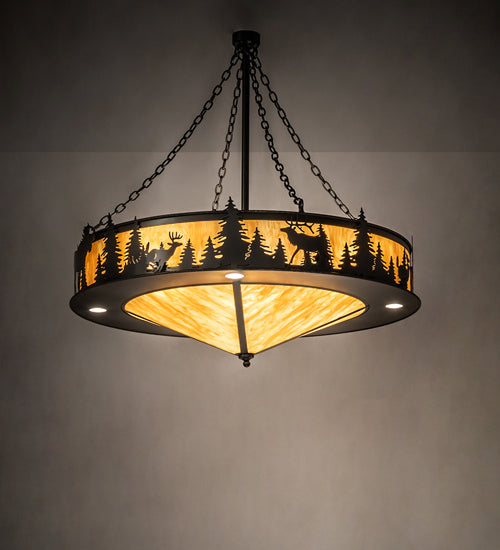 Meyda Tiffany 237939 LED Pendant, Exterior Oil Rubbed Bronze