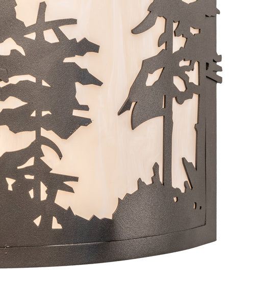 Meyda Tiffany 240270 LED Wall Sconce, Exterior Oil Rubbed Bronze