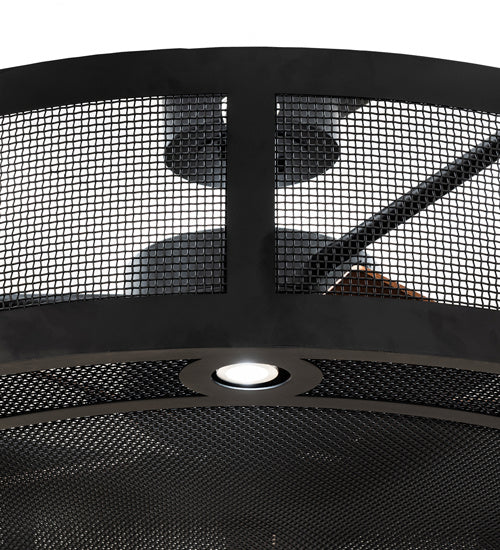 Meyda Tiffany 240754 12 Light Chandel-Air, Matte Black