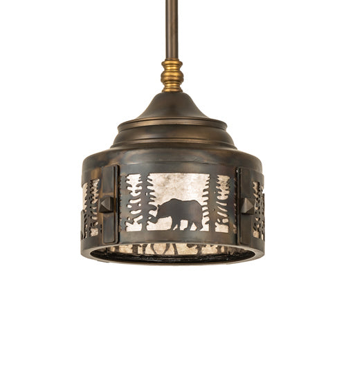 Meyda Tiffany 241269 One Light Pendant, Light Burnished Antique Copper