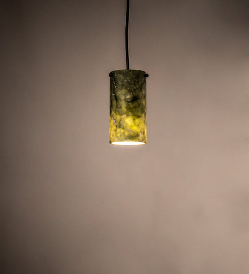 Meyda Tiffany 242069 One Light Pendant, Black Metal