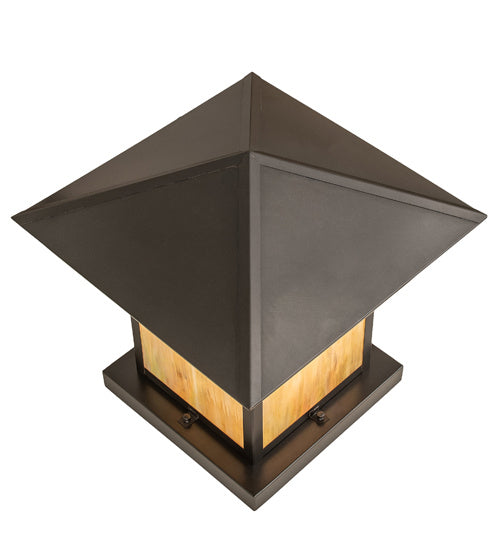 Meyda Tiffany 242706 One Light Pier Mount, Craftsman Brown