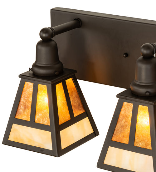 Meyda Tiffany 243049 Four Light Vanity, Oil Rubbed Bronze