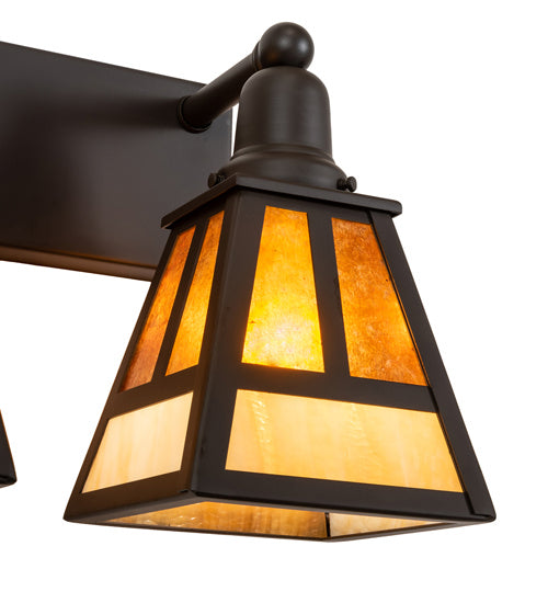 Meyda Tiffany 243051 Three Light Vanity, Oil Rubbed Bronze
