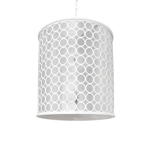Meyda Tiffany 243255 Eight Light Pendant, Horizon White
