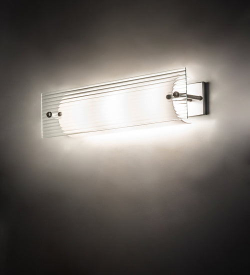 Meyda Tiffany 243473 LED Vanity, Nickel Powder Coat