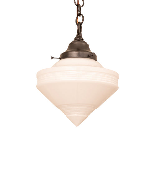 Meyda Tiffany 243717 One Light Pendant, Craftsman Brown