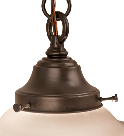 Meyda Tiffany 243717 One Light Pendant, Craftsman Brown