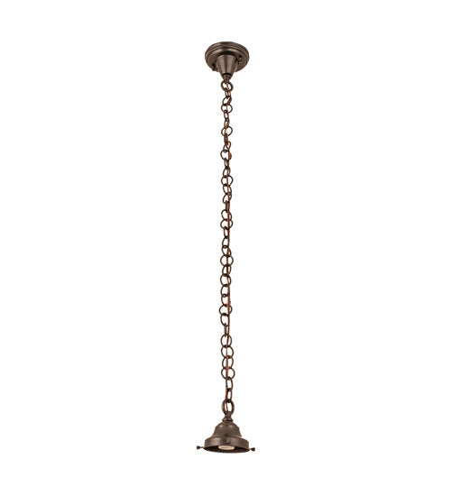 Meyda Tiffany 243717 One Light Pendant, Craftsman Brown