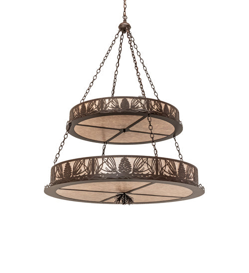 Meyda Tiffany 245990 14 Light Pendant, Cafe Noir