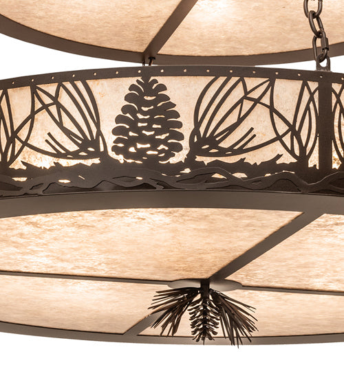 Meyda Tiffany 245990 14 Light Pendant, Cafe Noir