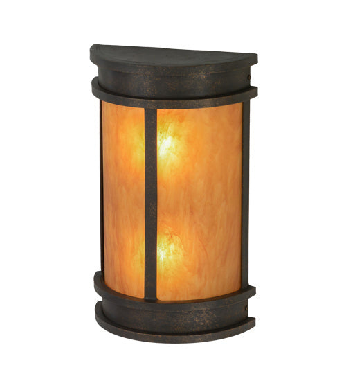 Meyda Tiffany 246347 Two Light Wall Sconce, Gilded Tobacco