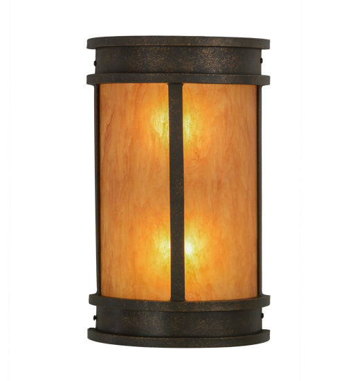 Meyda Tiffany 246347 Two Light Wall Sconce, Gilded Tobacco