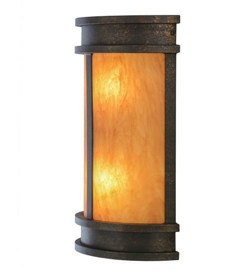 Meyda Tiffany 246347 Two Light Wall Sconce, Gilded Tobacco