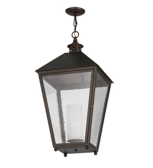 Meyda Tiffany 246377 One Light Pendant, Oil Rubbed Bronze
