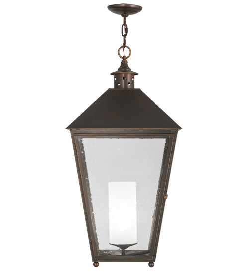 Meyda Tiffany 246377 One Light Pendant, Oil Rubbed Bronze
