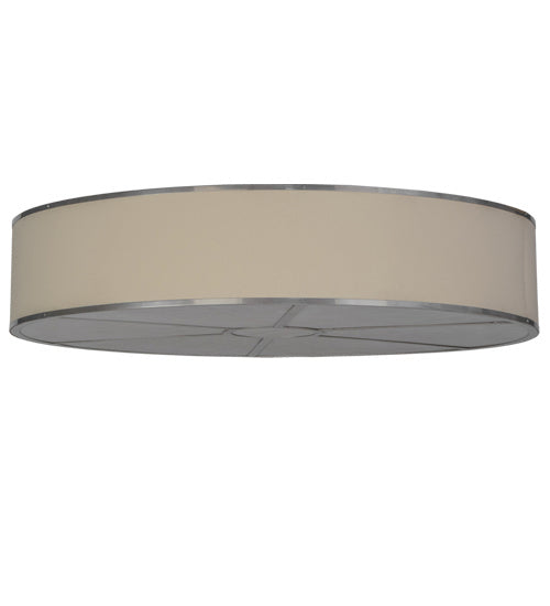 Meyda Tiffany 246777 Eight Light Flushmount, Nickel