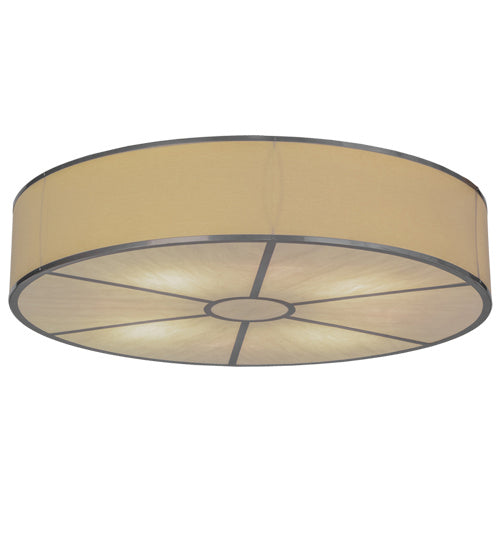 Meyda Tiffany 246777 Eight Light Flushmount, Nickel