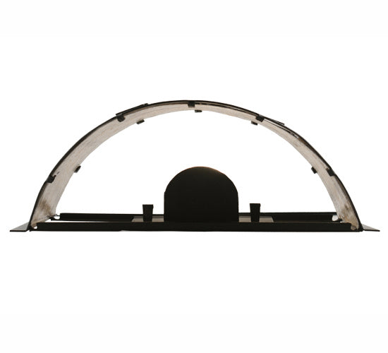 Meyda Tiffany 247049 One Light Wall Sconce, Textured Black