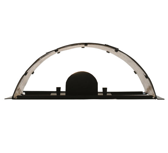 Meyda Tiffany 247117 One Light Wall Sconce, Textured Black