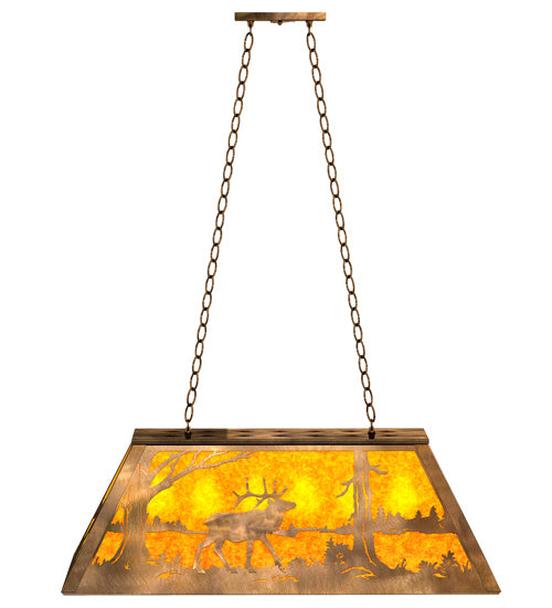 Meyda Tiffany 51895 Six Light Pendant, Antique Copper
