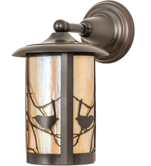 Meyda Tiffany 54279 One Light Wall Sconce, Craftsman Brown