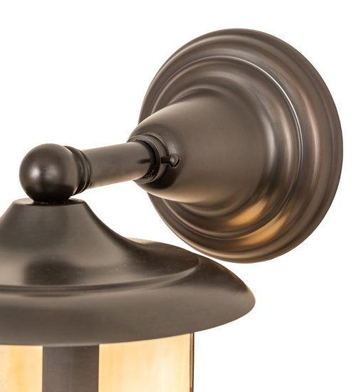 Meyda Tiffany 54279 One Light Wall Sconce, Craftsman Brown