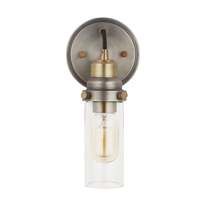 Capital Lighting 9D300A One Light Wall Sconce, Antique Nickel