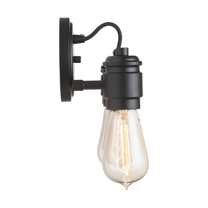 Capital Lighting 9D343A Three Light Vanity, Matte Black