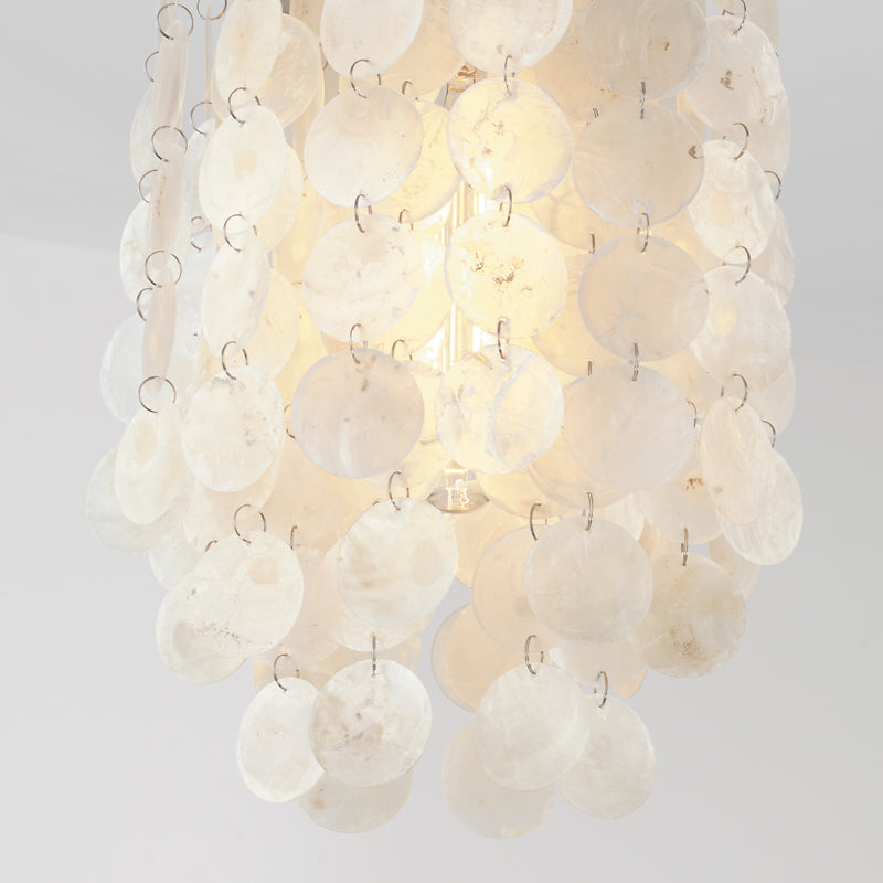 Capital Lighting AA1012PN One Light Pendant, Polished Nickel