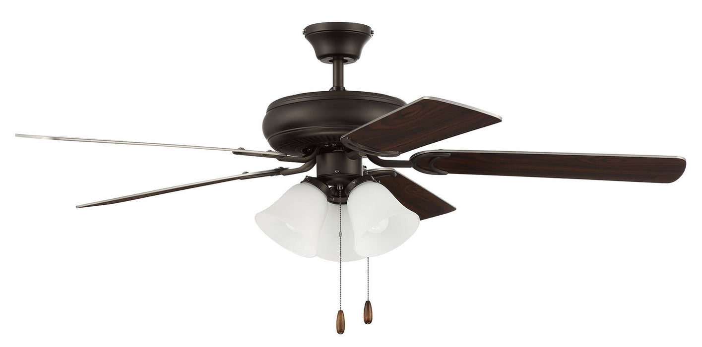 Craftmade DCF52ESP5C3W 52"Ceiling Fan, Espresso