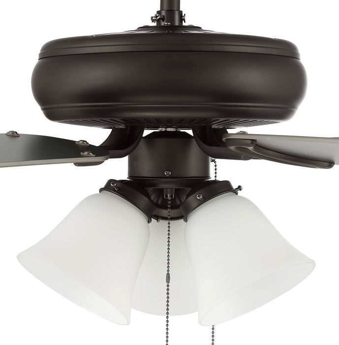 Craftmade DCF52ESP5C3W 52"Ceiling Fan, Espresso