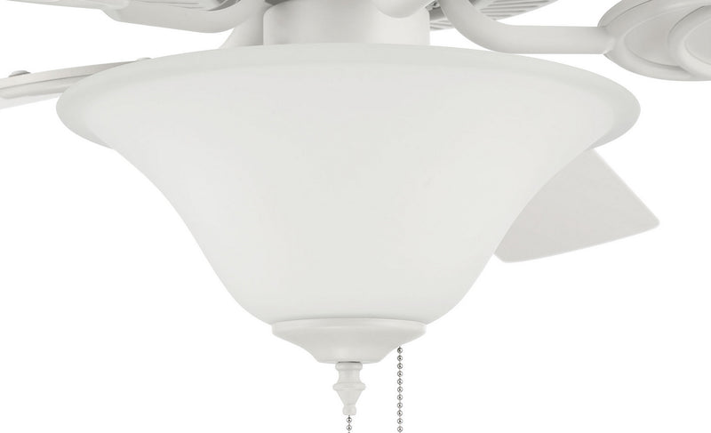 Craftmade DCF52W5C3W 52"Ceiling Fan, Matte White