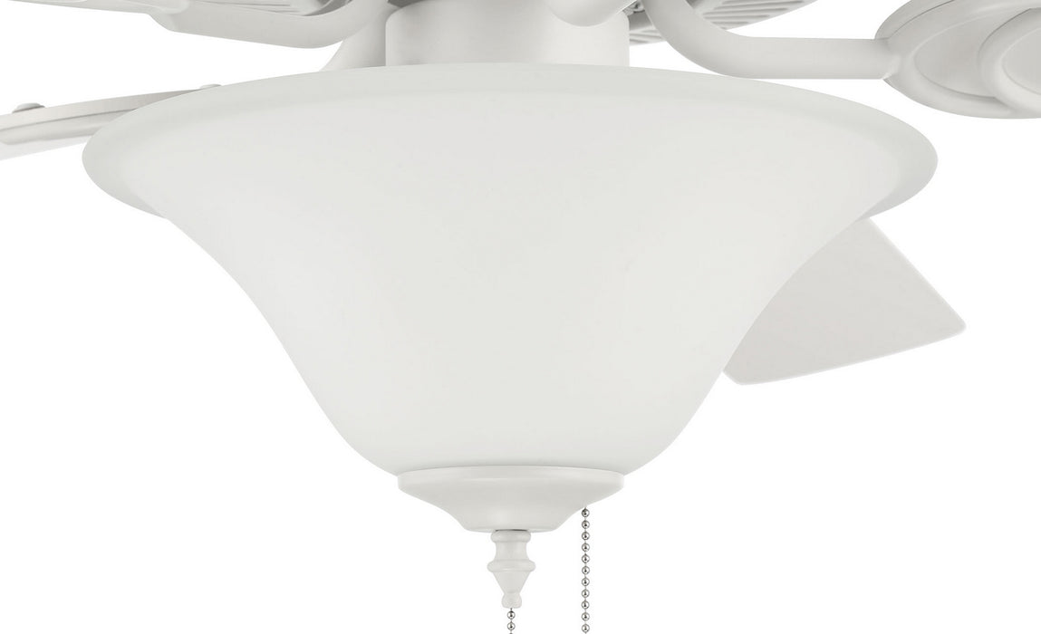 Craftmade DCF52W5C3W 52"Ceiling Fan, Matte White