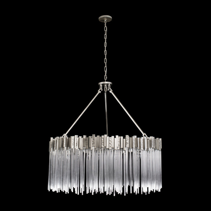 Varaluz 309P12RN 12 Light Pendant, Rainy Night