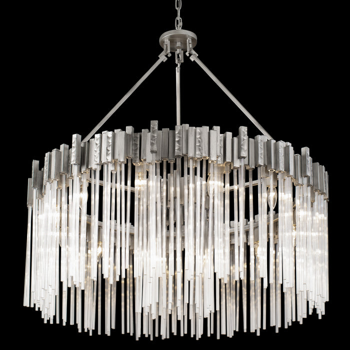 Varaluz 309P12RN 12 Light Pendant, Rainy Night