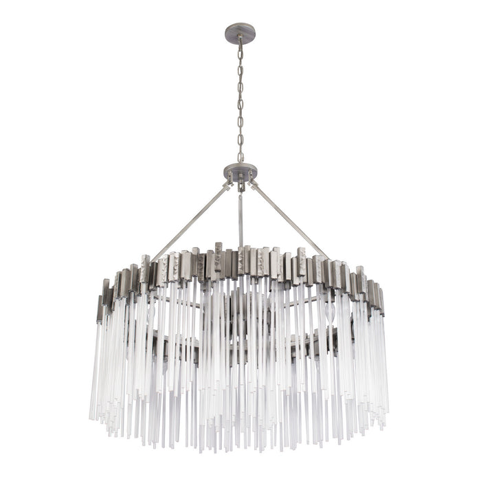 Varaluz 309P12RN 12 Light Pendant, Rainy Night