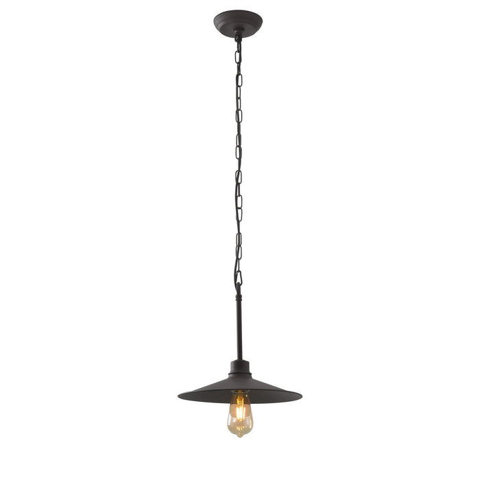Varaluz 356M01DC One Light Pendant, Dark Coffee