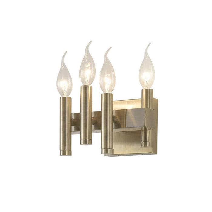 Varaluz 357B04LBB Four Light Bath, Antique Brass