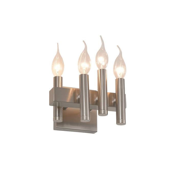 Varaluz 357B04RSN Four Light Bath, Satin Nickel