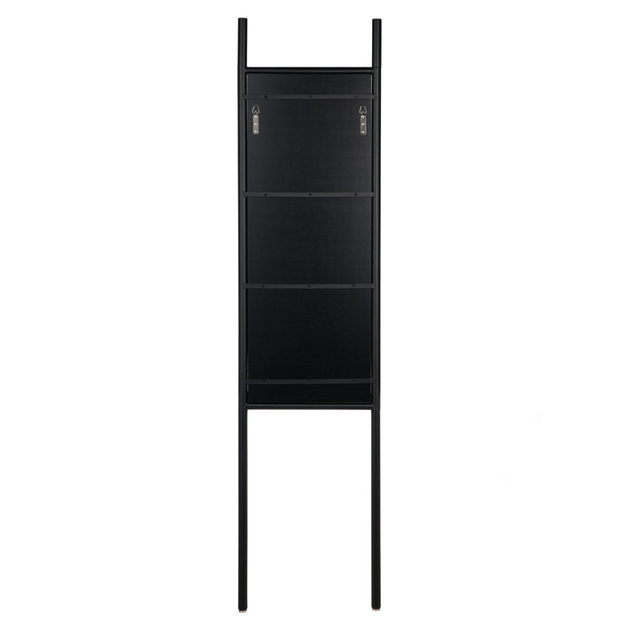 Varaluz 407A07BL Mirror, Black