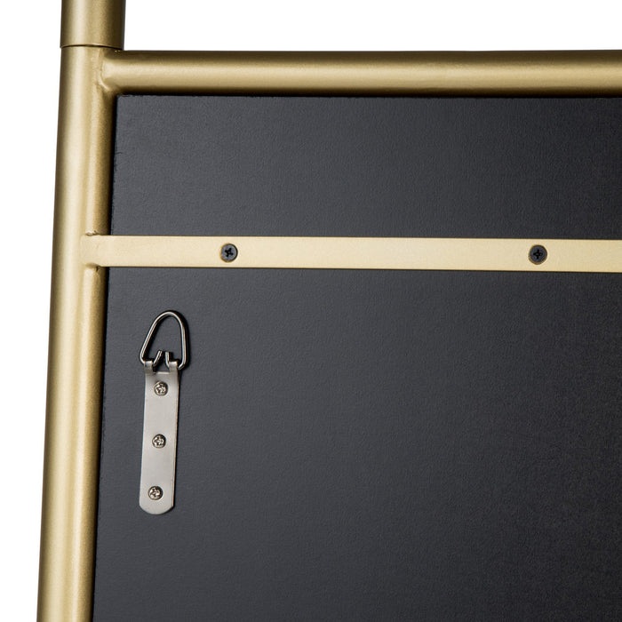 Varaluz 407A07GO Mirror, Gold