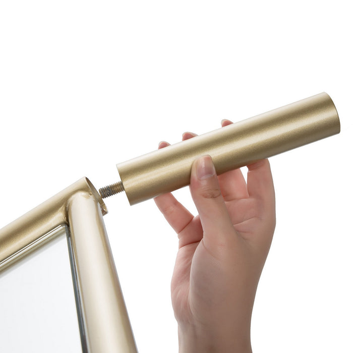 Varaluz 407A07GO Mirror, Gold